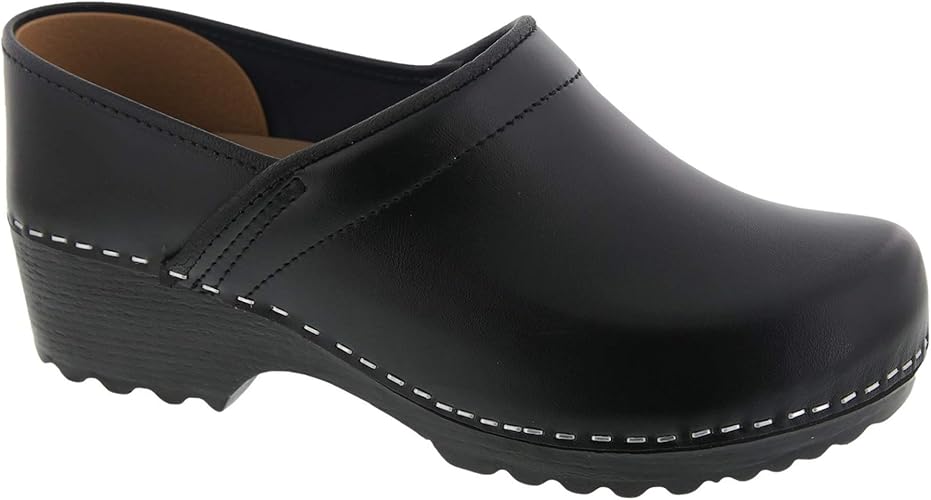 Amazon Com Bjork Karin Swedish Women S Pro Black Smooth Leather