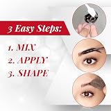 Ardell At Home Eyebrow Tint Kit Soft Black Semi-Permanent Vegan Friendly 1 Pack view 3