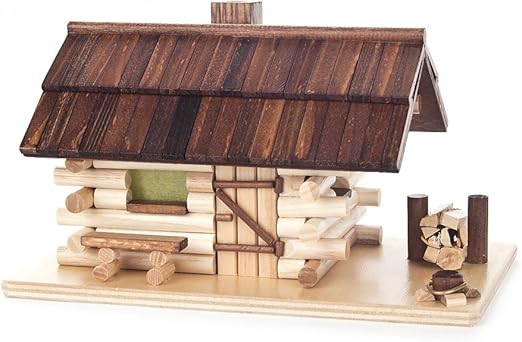Amazon Com Dregano Log Cabin Incense Smoker Made In Germany Home