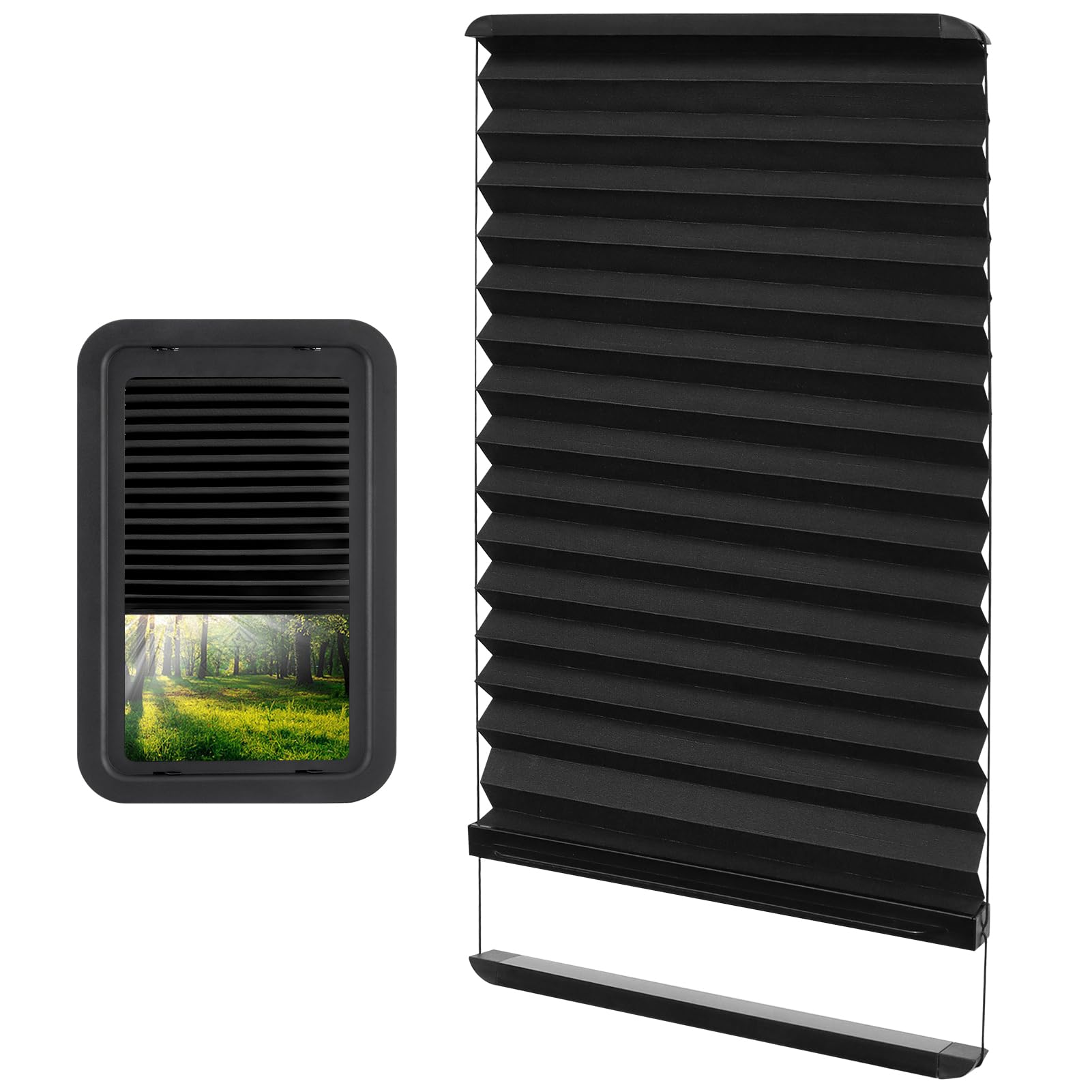 RV Thin Pleated Shade Replacement Compatible with