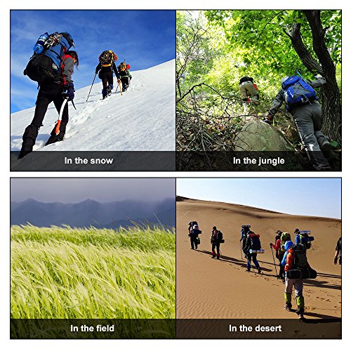 Leanking Leg Gaiters, Waterproof Snow Boot Gaiters 600D Anti-Tear Oxford Fabric Outdoor Waterproof Snow Leg Gaiters for Outdoor Hiking Walking Hunting Climbing Mountain (Gray, S)