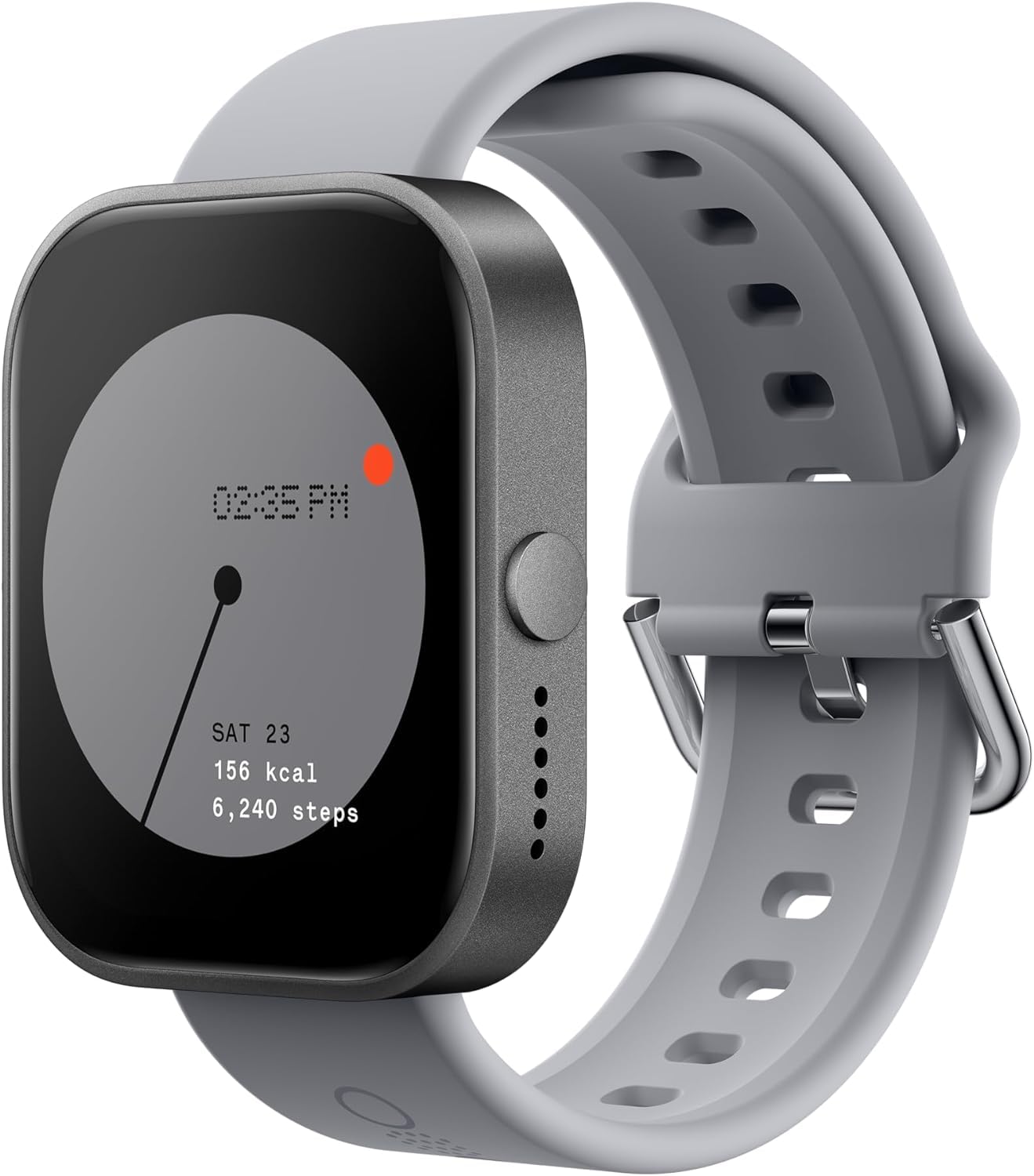cmf by NOTHING WATCH PRO スマートウォッチ 【2週間の長時間バッテリー】iPhone/アンドロイド対応 通話可能 活動量計 腕時計 1.96インチ大画面 内蔵マルチシステムGPS 着信＆メッセージ通知 防水 アラーム スポーツウォッチ（アッシュグレー)商品画像
