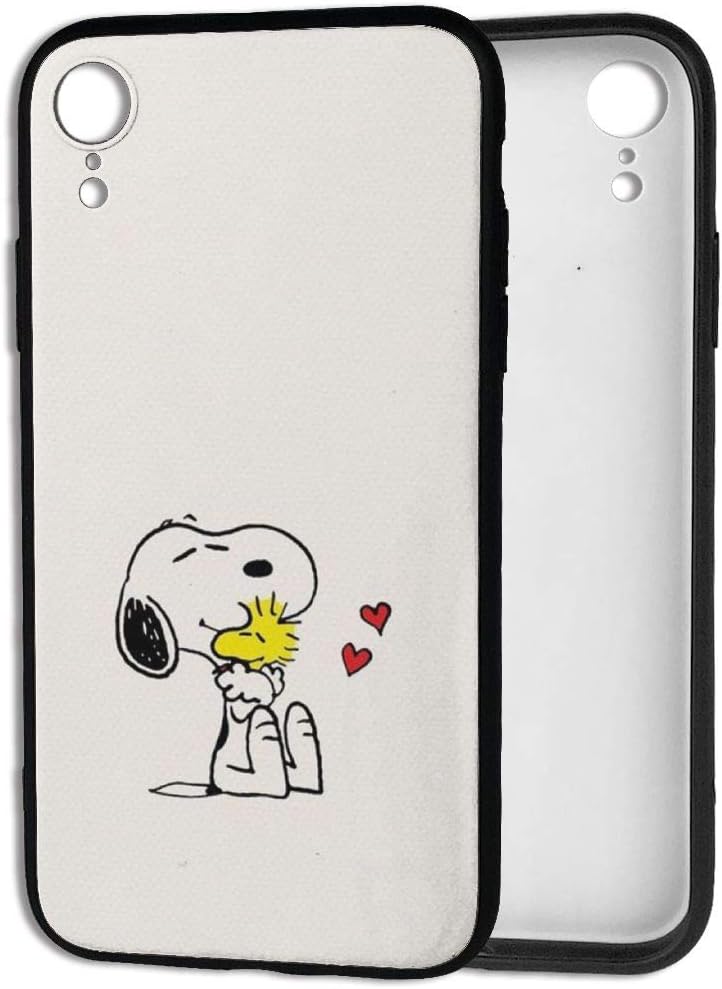 Cute Snoopy TPU Stylish Case for iPhone XR, Ultra-Thin Shockproof Protective Phone Cover