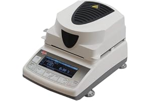 Torbal ATS120 Moisture Analyzer, 0.01% Readability, 160C, 120g x 0.001g, Backlit Graphical LCD Display, USB Interface, Compac