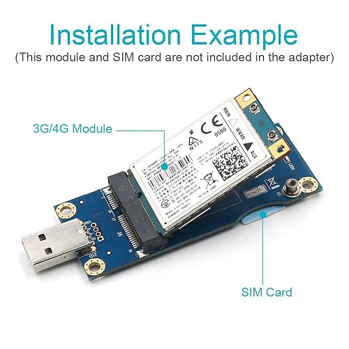 M.2 To USB Adapter For LTE Modules Mini PCI-E To USB Adapter With SIM ...