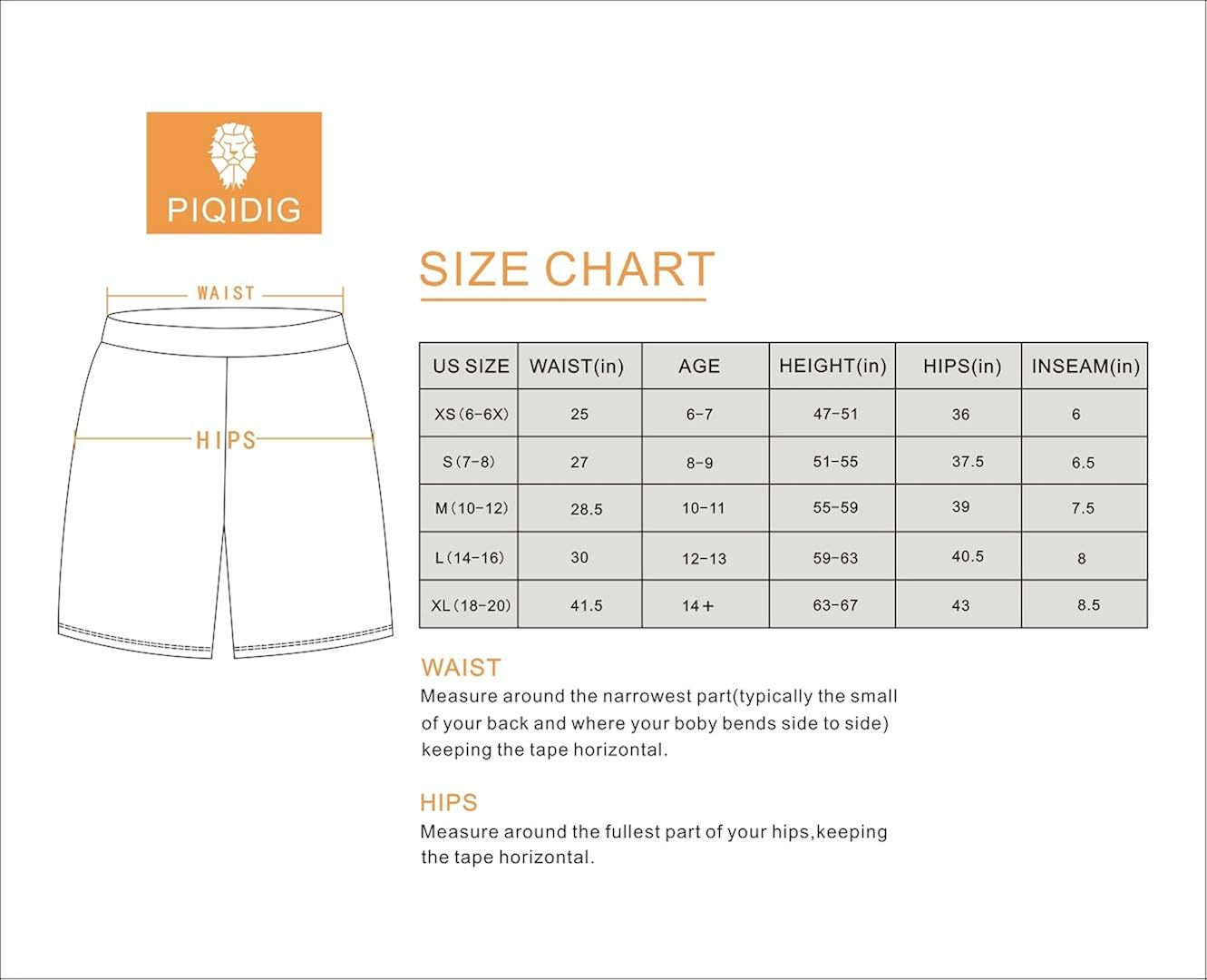 PIQIDIG Youth Boys' Loose Fit Athletic Shorts Quick Dry Active Shorts with Pocket: Clothing