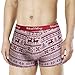 Natural Feelings Men's Underwear Christmas Gift Seamless Cotton Boxer Brief,Multicolour, Pack of 3 Size XL