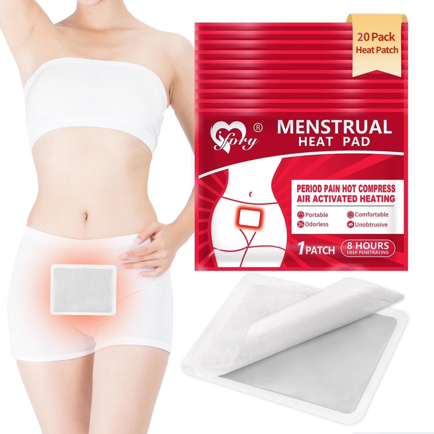 IFORY Heat Patches for Menstrual Cramp