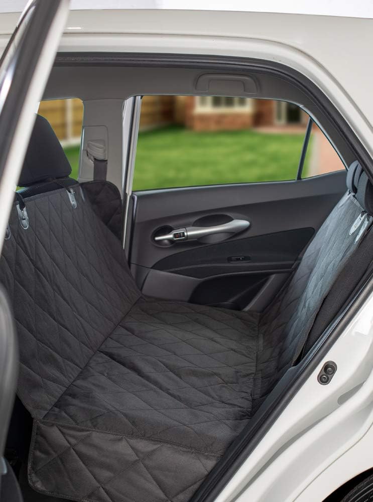 WeRChristmas Pet Car Seat Cover, Black, Back Seat - Image 4