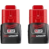 Milwaukee 48-11-2411 M12 Redlithium 2 Pack - Cp Bat