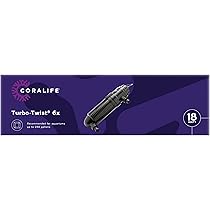 Coralife Esterilizador UV Turbo-Twist preto 6X, até 250 galões