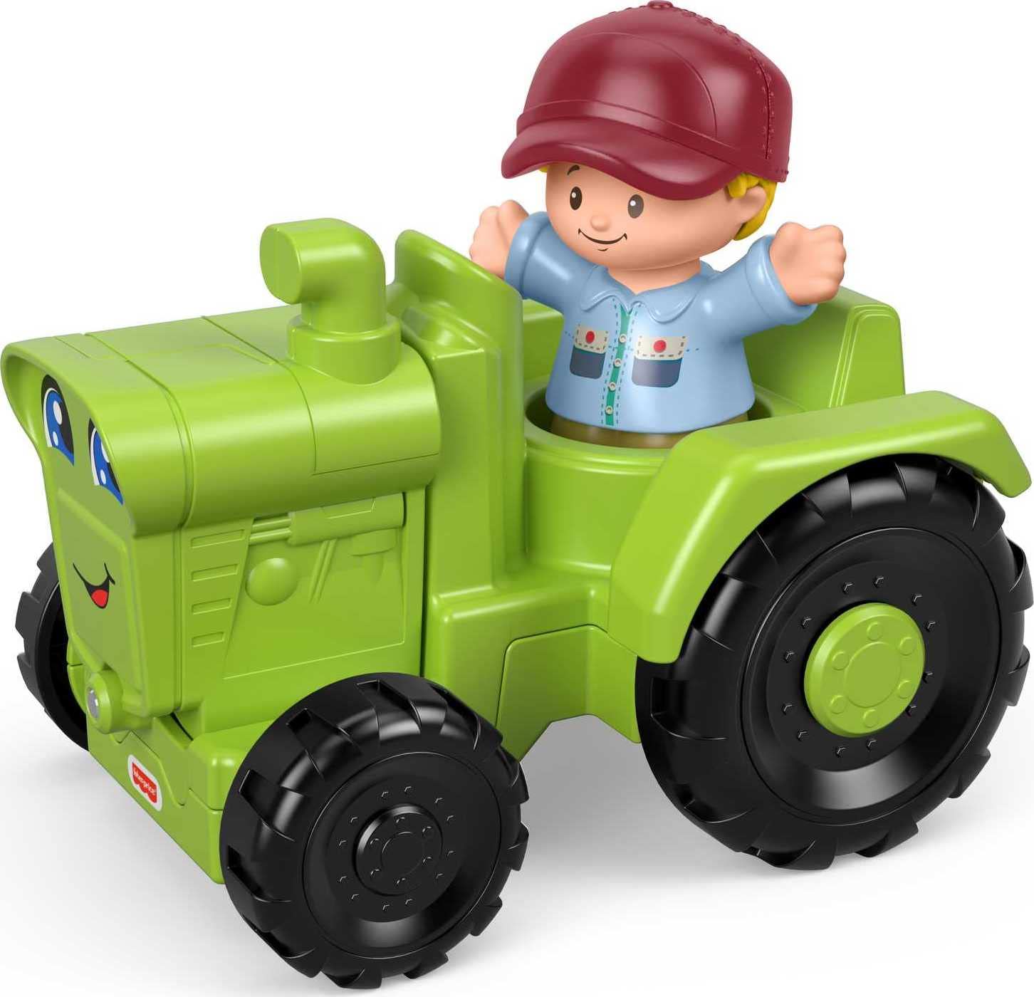 Toy Rice Harvester Mua Fisher-Price Little People Toddler Toy Helpful Harvester Tractor ...