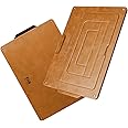 PUNCUBE Portable Lap Desk -Ultra Slim&Compact Laptop Desk in Sleek Design with Retractable Mouse Pad, Adjustable Stand, Expandable Surface, and Heat Protection for Laptops and Tablets (Blonder Brown)