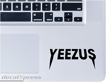 Amazon Com Yeezus Yeezy Logo Kanye West Macbook Laptop Decal The Life Of Pablo Tlop Yeezy Shoes Computers Accessories