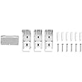 AOSKY Free-Stop Roller Shade Accessories, Replacement Installation Brackets, Easy to Install Roller Blinds Repair Kit