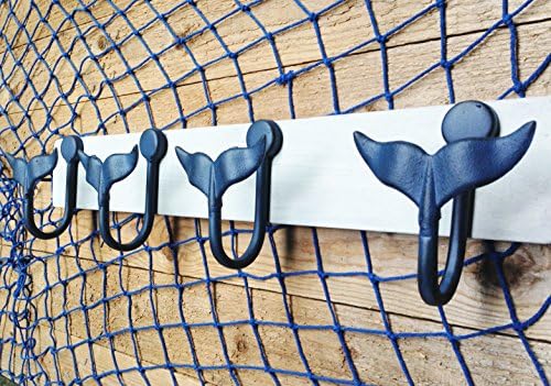 Whale Tail Coat Rack ,Beach Towel, Hat, Purse You Name it Holder