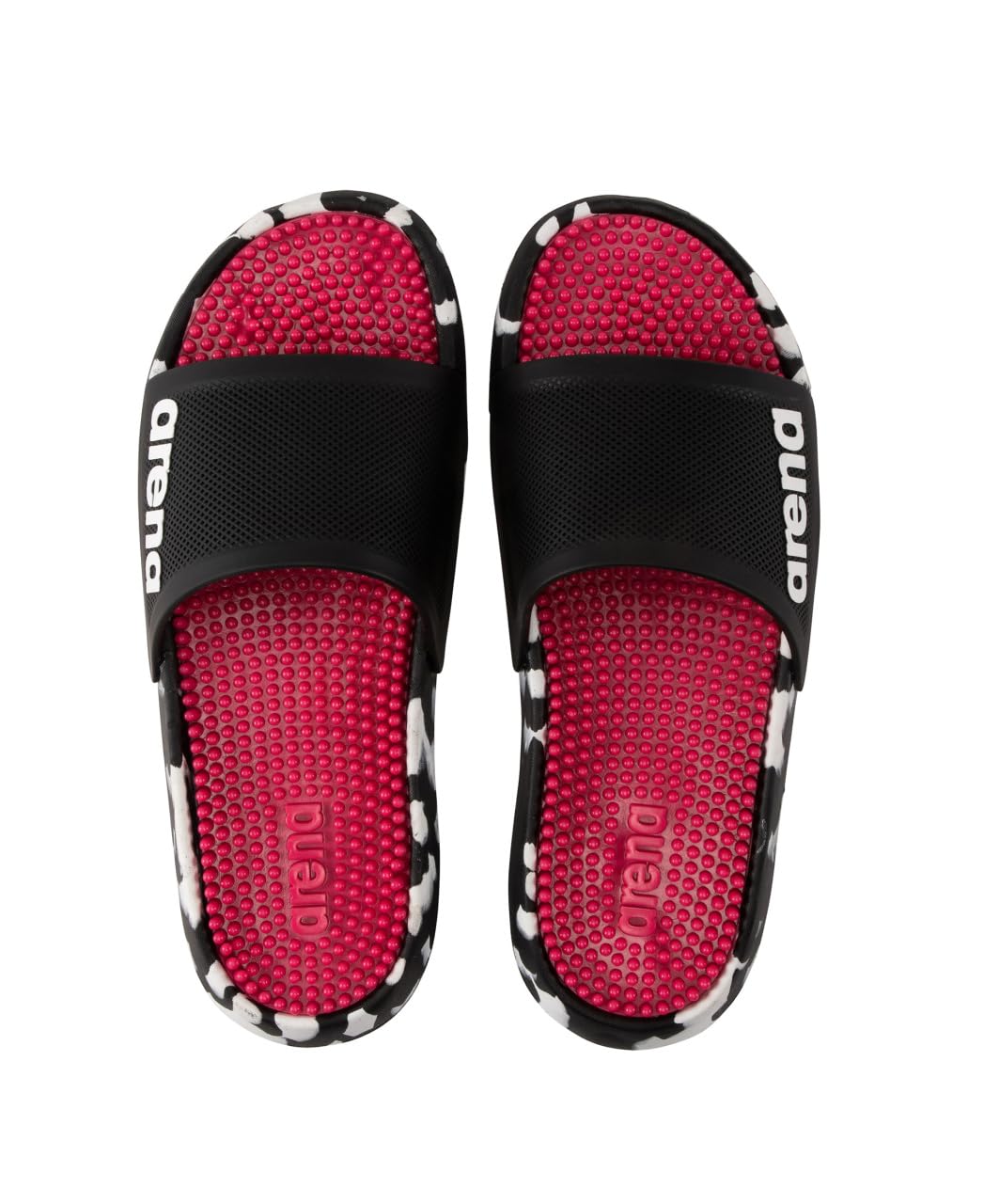 arena Unisex Marco Bi Massage Slides, Pink, 6.5 UK