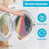 Orighty Microfiber Cleaning Cloths 24 Pack 12x12 Inch Lint Free 87/13 view 7