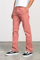 RVCA Men's Stay Chino Pant, Chai, 33