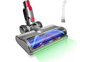 Head Replacement Parts Compatible for Dyson V7 V8 V10 V11 V15 Vaccum Cleaner, Upgrade Anti-Tangle Replacement Vacuum Head, wi