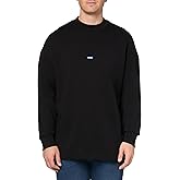 HUGO Twill French Terry Logo Patch Sweatshirt