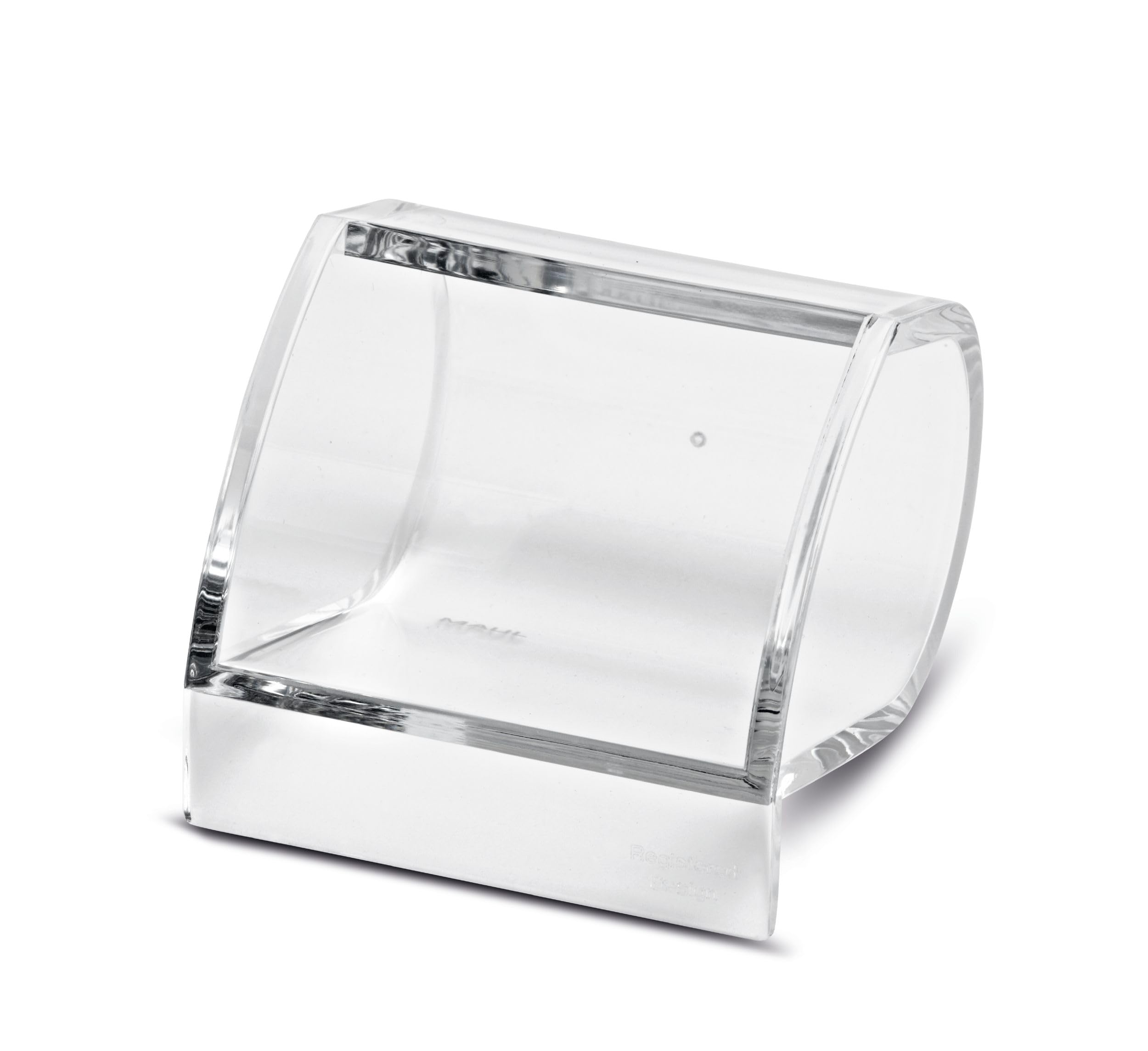 Acrylic Clip Dispenser, Transparent