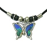 Tapp Collections Mood Pendant Necklace - Butterfly