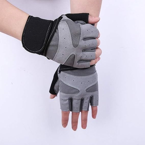 Amazon Co Jp Rchance スポーツフィットネスハーフフィンガーグローブ 夏用サイクリンググローブ 服 ファッション小物