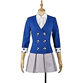 Weixu The Musical Cosplay Costume School JK Uniform Blue Skirt Outfits Halloween