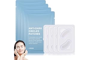 Dissolving Microneedle Eye Patches, Micro Needle Patches for Dark Circles & Puffy Eyes, Anti Wrinkle Patches, Hydrating Gel E