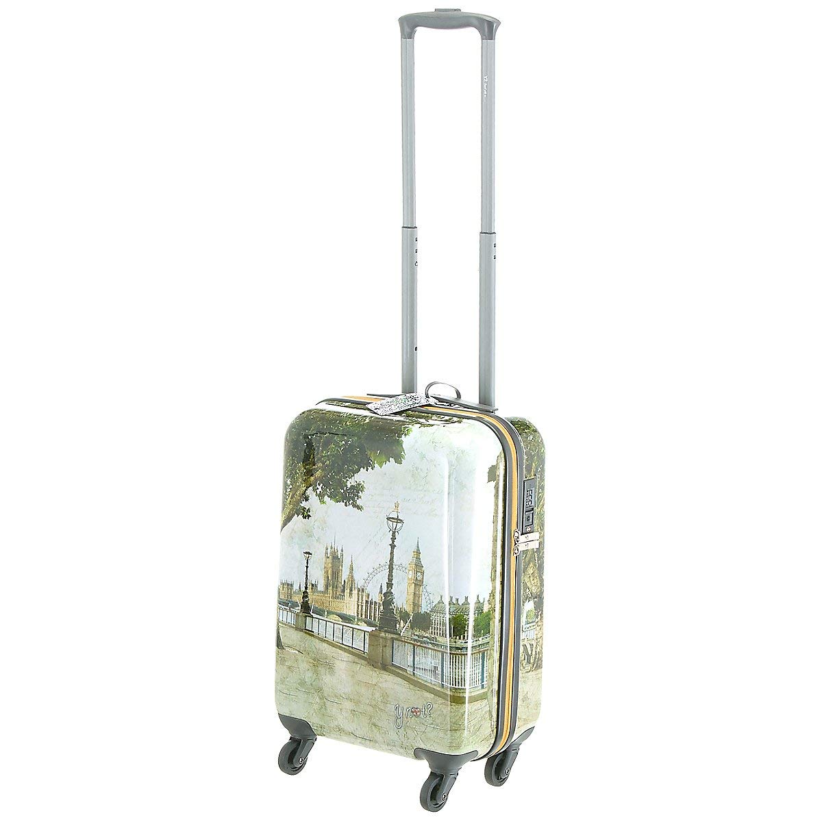 Trolley RONCATO da cabina rigido con 4 ruote e lucchetto TSA Stellar