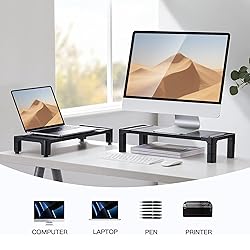 HUANUO Monitor Stand Computer Riser, Monitor Stand