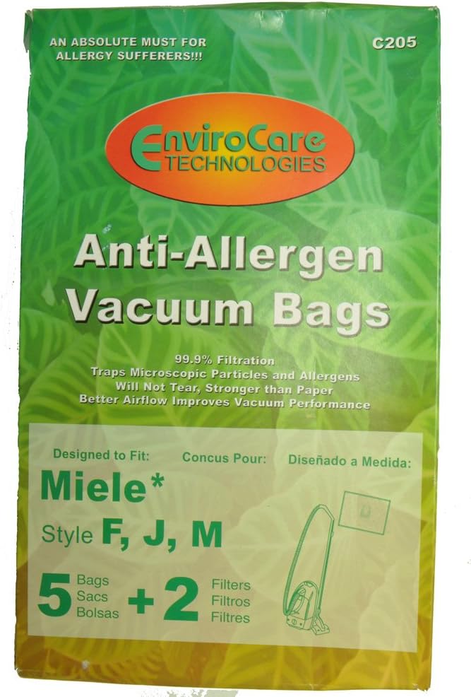 1 X Type F, J, M, Miele Vac Cleaner Bags