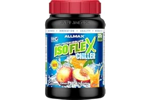 ALLMAX Nutrition - Isoflex Chiller - Whey Protein Isolate - Citrus Peach Sensation - 2 Pound
