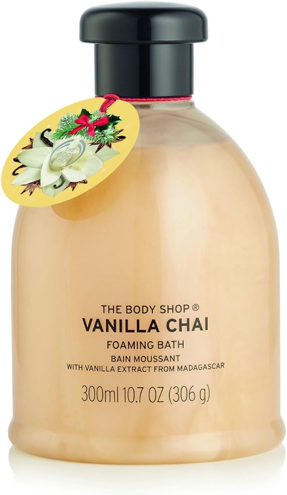 THE BODY SHOP VANILLA CHAI FOAMING BATH 300ML Amazon.co.uk Beauty