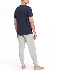 Tommy Hilfiger Men's Core Flag V-Neck Tee, Dark