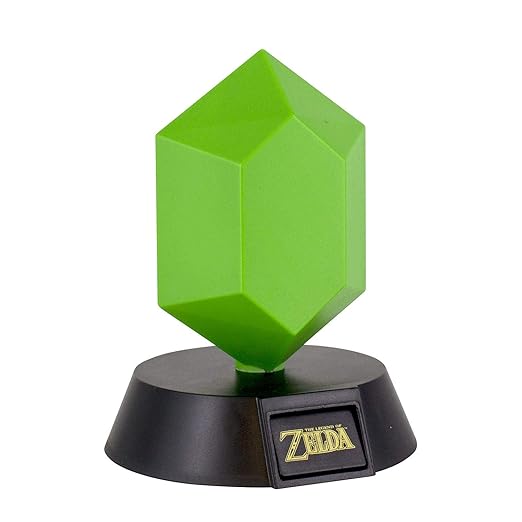 Paladone The Legend of Zelda Green Rupee 3D Leuchte Icon Light