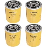 377-6969 Oil Filter Replace 6678233 P551042 57730 LF3758 5014515 | Compatible with CAT Loader 236D 242D 259D 262D 272D Excavator 306E 307E Bobcat Skid Steer S220 S300 S650 T300(Pack of 4)