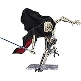 TAMASHII NATIONS S.H. Figuarts Star Wars Episode 3/Revenge of the Sith General Grievous (STAR WARS: Revenge of the Sith), Approx. 7.5 inches (190 mm), ABS &amp; PVC &amp; Cloth Painted Action Figure