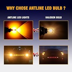 Antline Newest 1157 LED Bulb Amber Yellow