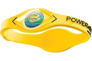 Power Balance The Original Genuine Performance Wristband, Silicone Rubber Wristbands Bracelets Sports Bracelet Wristband for Men Women, Power Bangles, Safe Waterproof Lightweight Durable