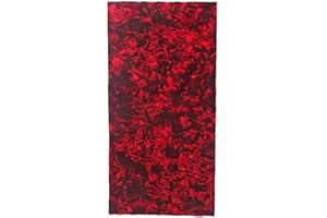 SHENGSUI 1pc Inlay Red Pearl Blanks Sheet Rectangle Inlay Veneer for DIY or Professional Inlay Embellishments for Guitar