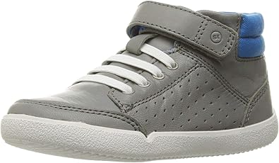 stride rite white high top shoes