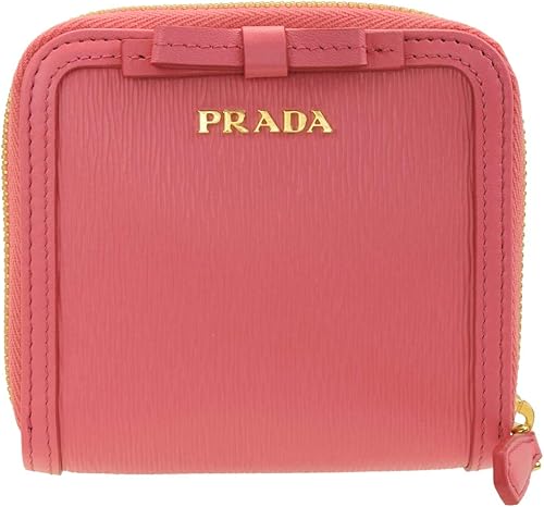 Amazon プラダ Prada 財布 二つ折り リボン ミニ コンパクト 1ml522 レザー アウトレット 並行輸入品 Prada プラダ 財布