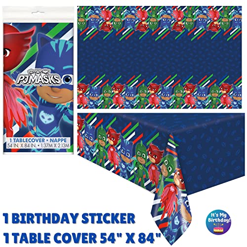 PJ Masks Birthday Party Supplies & PJ Mask Birthday Decorations for 16 Guests PJ Mask Party