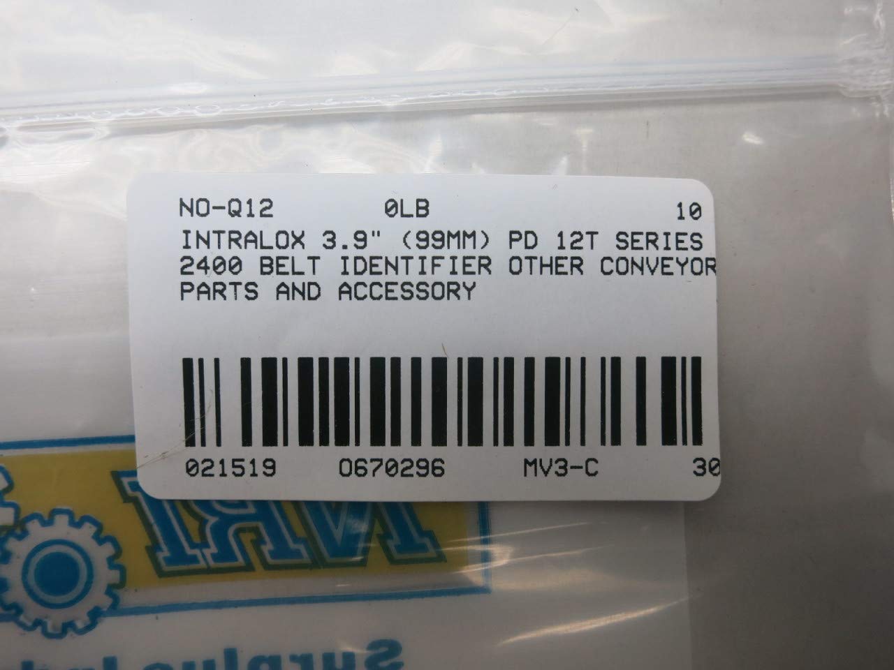 IN 12T 1IN Conveyor Sprocket D670296 