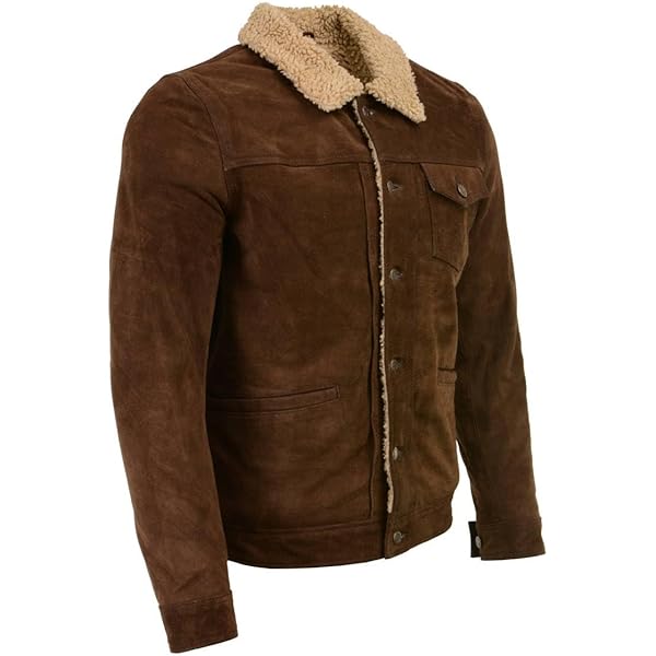 Men's Black New Zealand Lamb Leather Fashion Car Coat Jacket