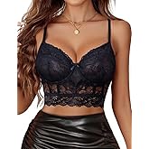 Avidlove Lingerie Set for Women Lace Bra and Panty Sets 2 Piece Underwired Matching Underwear Outfits S-XXL