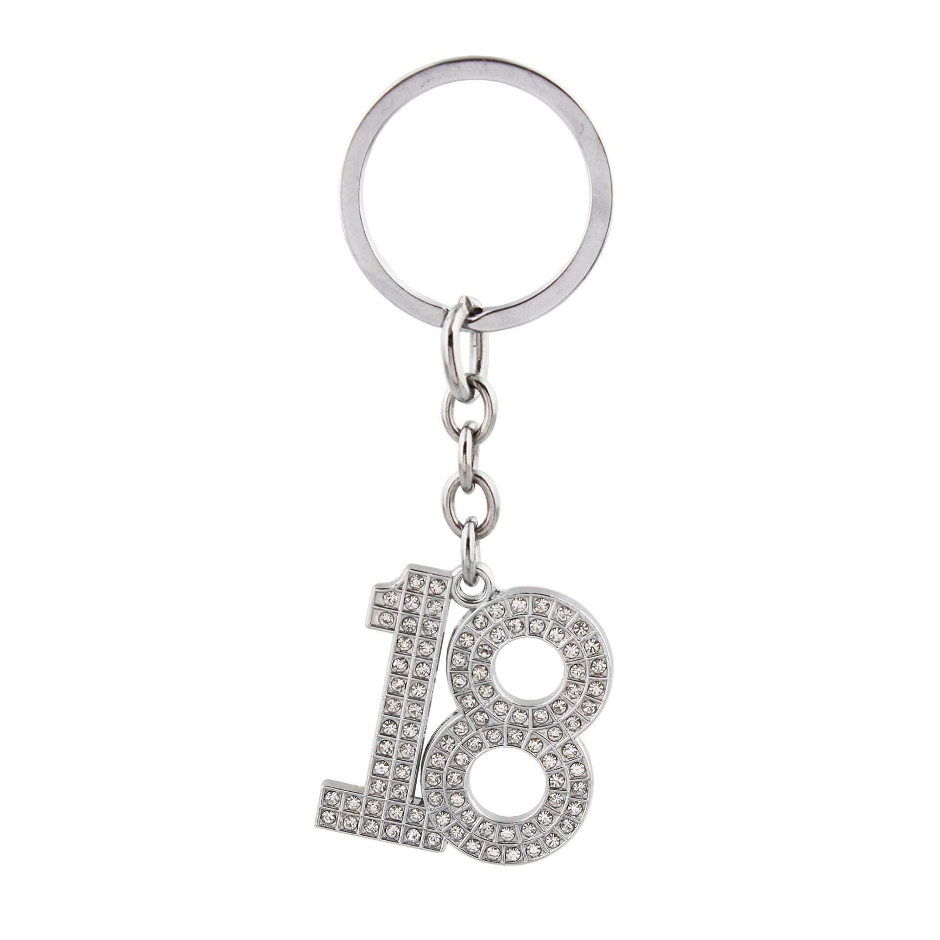 Juliana Crystal Keyring - 18th Birthday SP63318