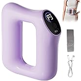 Multifunctional Full-Body Fascia Ring, Deep Tissue Vibrations with Portable Design, Ergonomic Electric Fascia Massager, Fascia Blaster for Muscle Knot Recovery & Relaxation (Purple)